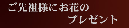 お花のプレゼントのページへ